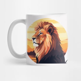 Lion Safari Animal Beauty Nature Wildlife Discovery Mug